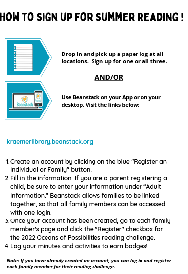 How to Sign Up for Summer Reading