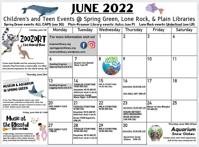 June calendar